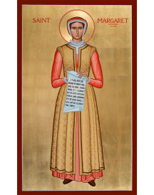 St. Margaret Clitherow original icon 48" tall